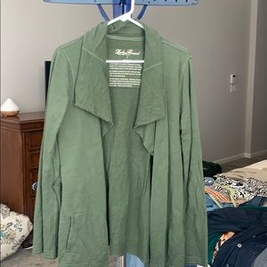 Lucky Brand tie front jacket/cardigan